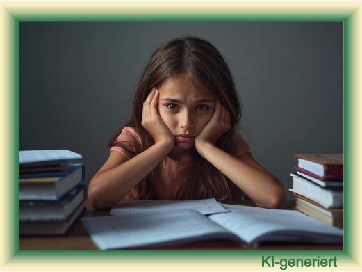 Die belastenden Gedanken und Emotionen zum Schulstress finden wir heraus und ebenfalls was korrigiert oder aufgelöst werden soll.